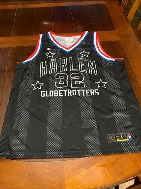 Harlem Globetrotters #32 Jet Black Jersey
